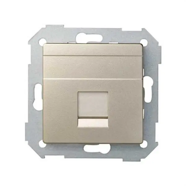 A Buen Precio Adaptador Simon 82 con 1 conector RJ-AVAYA cava mate