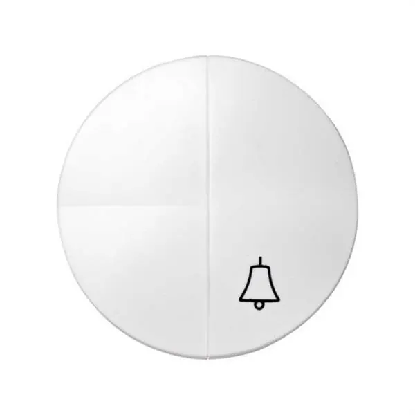 Tecla SIMON 88 para interruptor y pulsador campana blanco nieve A Buen Precio