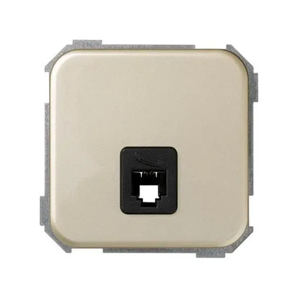 A Buen Precio Toma teléfono SIMON 31 con 4 conexiones cava