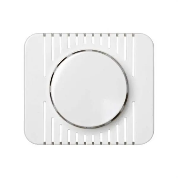 Última Versión Tapa y botón SIMON 75 regulador electrónico blanco nieve