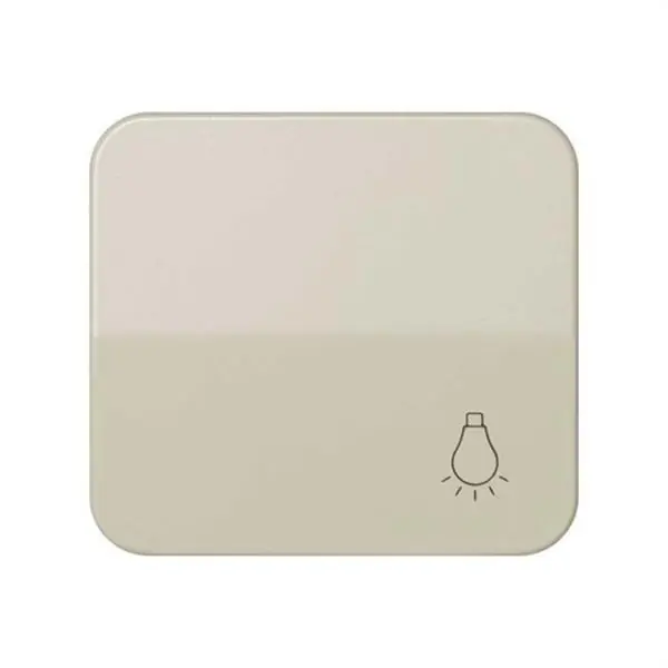 Tecla pulsador SIMON 73 con grabado luz marfil Promoción Exclusiva