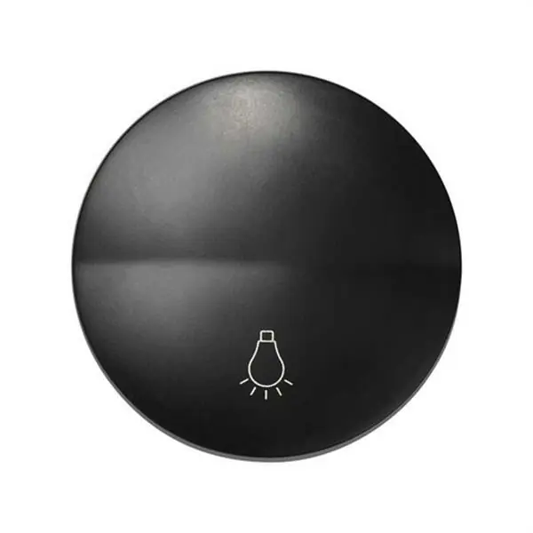 Tecla SIMON 88 para pulsador luz grafito Barato