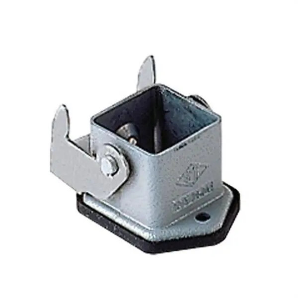 Zócalo angular conector ILME 3P 10A metálico Económico