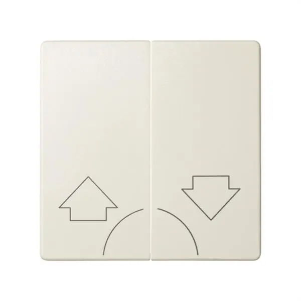 Tecla SIMON 82 para 2 pulsadores persianas marfil Entrega Rápida