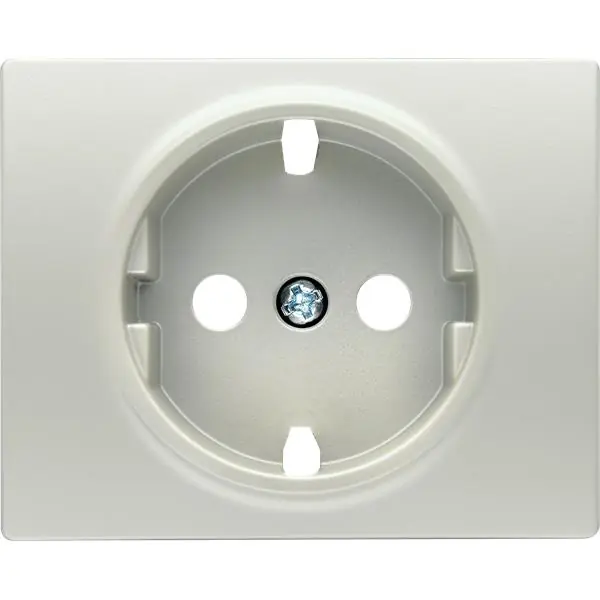 Compra Ahora Tapa base seguridad enchufe serie Iris en aluminio mercurio