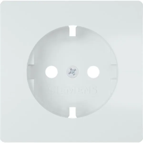 Bestseller Tapa base enchufe seguridad STYLE, blanco polar