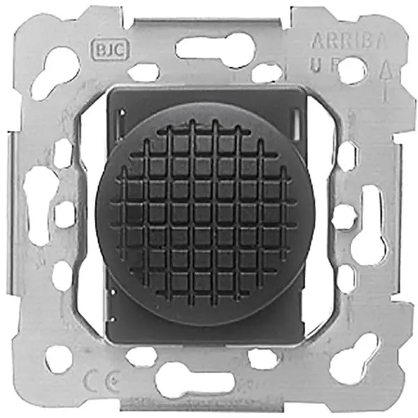 Zumbador 230V 50Hz serie Iris con regulación tono negro Compra Hoy