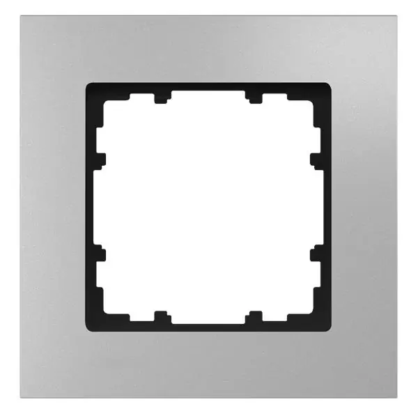 Disponible Ahora Marco simple Delta miro en aluminio metalizado