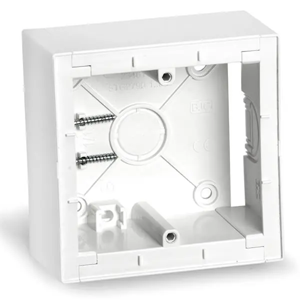 Caja superficie modular serie Viva en blanco Promoción