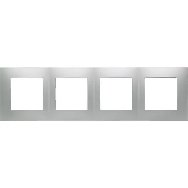 Disponible Ahora Marco 4 elementos serie Viva en plata luna
