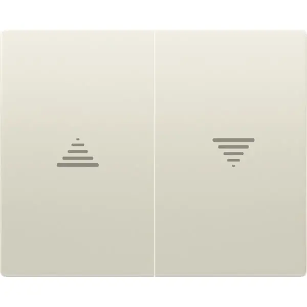 Envío Exprés Tecla pulsador interruptor persiana serie Iris en beige