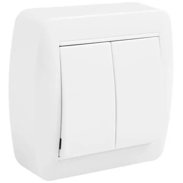 Última Oportunidad Conmutador doble Serie MURAL 10A 250V