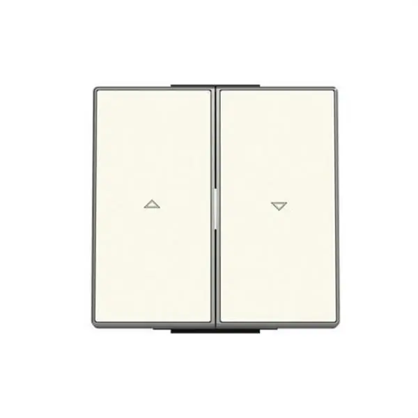 Barato Tecla interruptor persianas Sky Niessen blanco