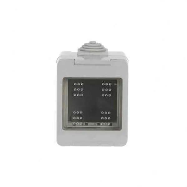 Caja estanca IP55 para 2 módulos Zenit Popular