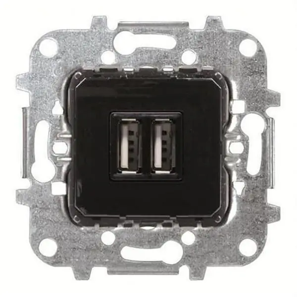 A Buen Precio Toma cargador USB doble 2x750mA/5V Serie de lujo