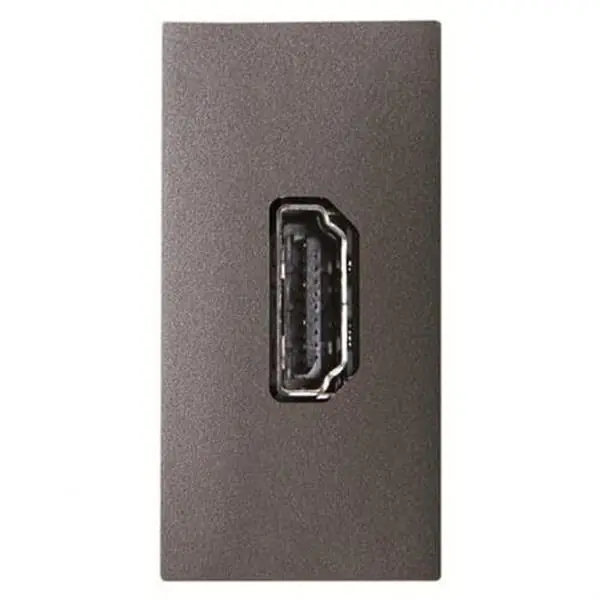 Toma VDI HDMI conexión H-H antracita Envío Exprés