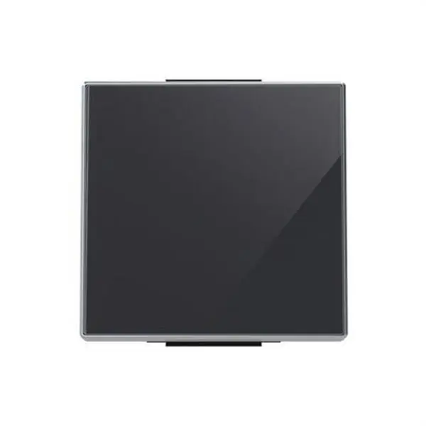 Tecla interruptor/conmutador Sky Niessen cristal negro Marca Reconocida