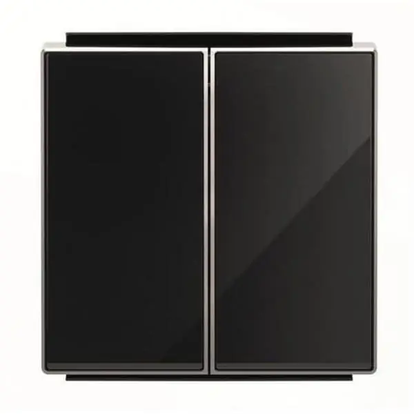 Tecla doble interruptor conmutador Sky Niessen cristal negro Solo Por Tiempo Limitado