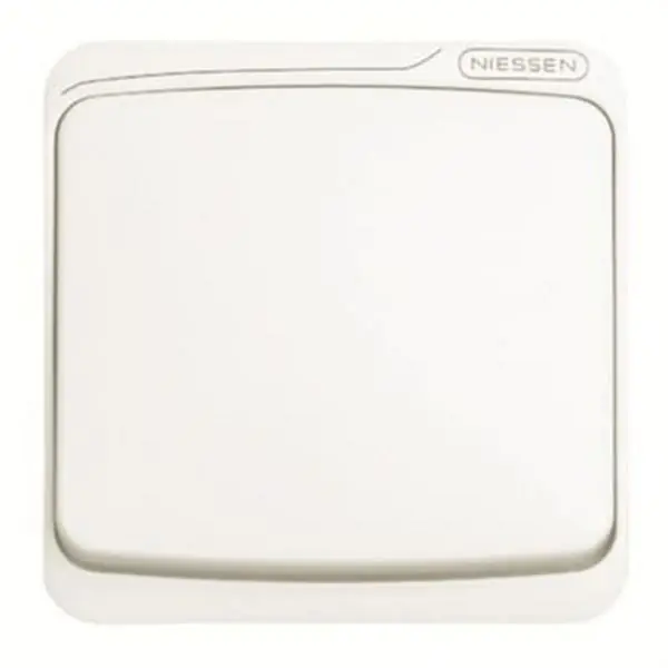 Tecla interruptor/conmutador/cruzamiento monopolar Arco blanco alpino Imprescindible (Must-Have)