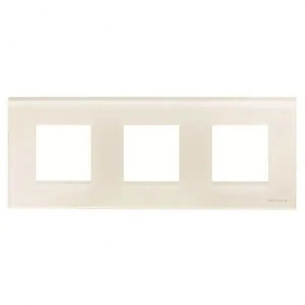 Disponible Ahora Marco de 3 elementos Zenit cristal blanco