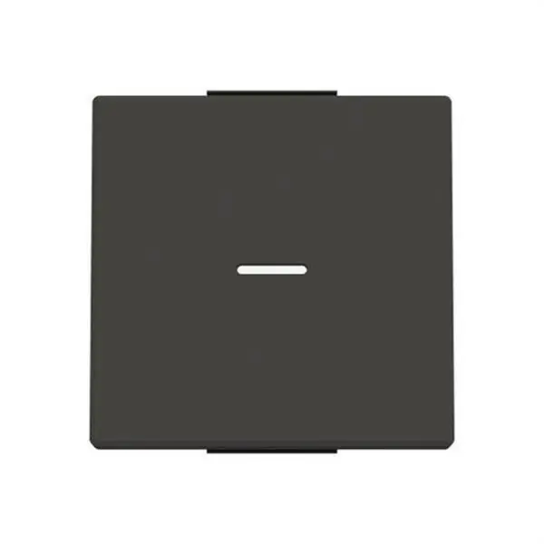 Tecla interruptor Serie de lujo con visor negro essence Promoción