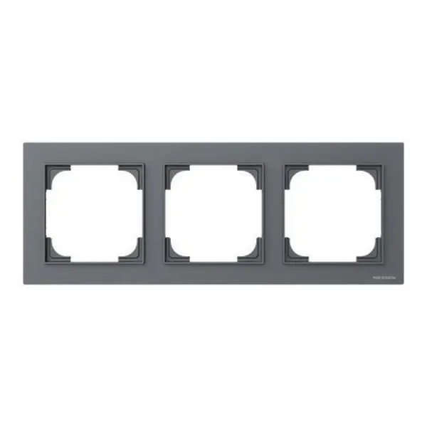 Última Oportunidad Marco 3 elementos Serie Alba gris mate