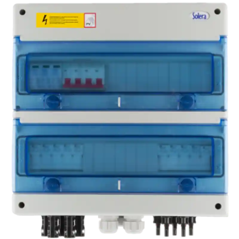 Oferta Limitada Cuadro Fotovoltaico DC proteccion Strings 5 entradas-1 salida SOLERA FV511016-63