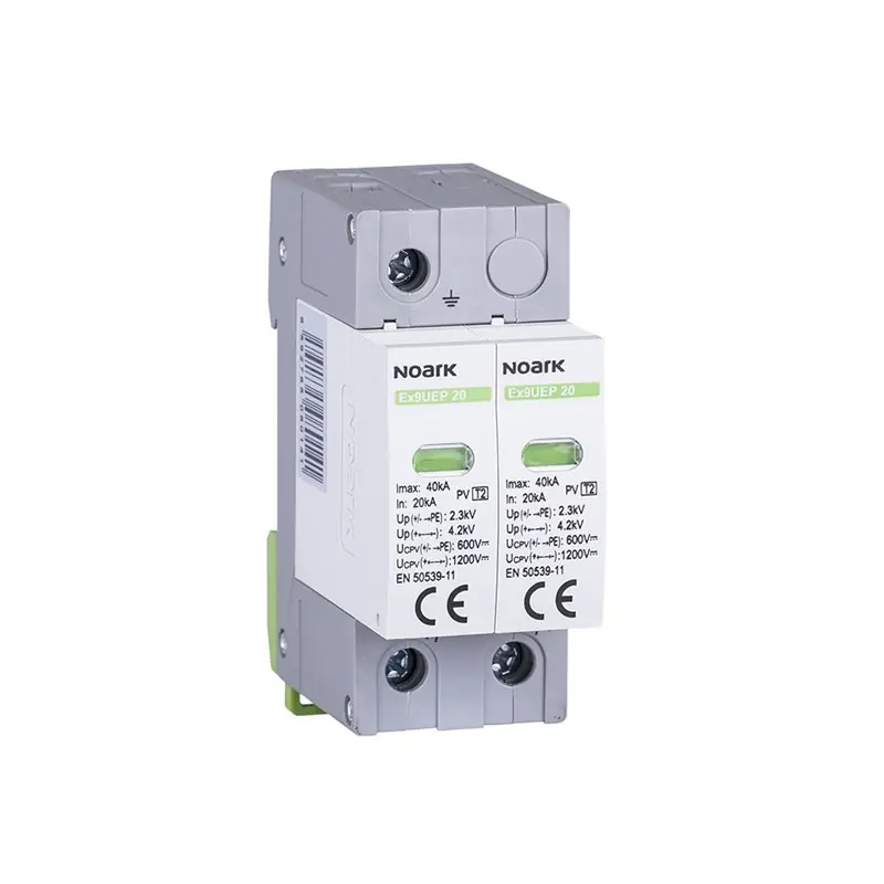 Liquidación Proteccion 2 polos sobretensiones transitorias Tipo 2 20KV Chint Ex9UEP 20 2P 600 600VDC