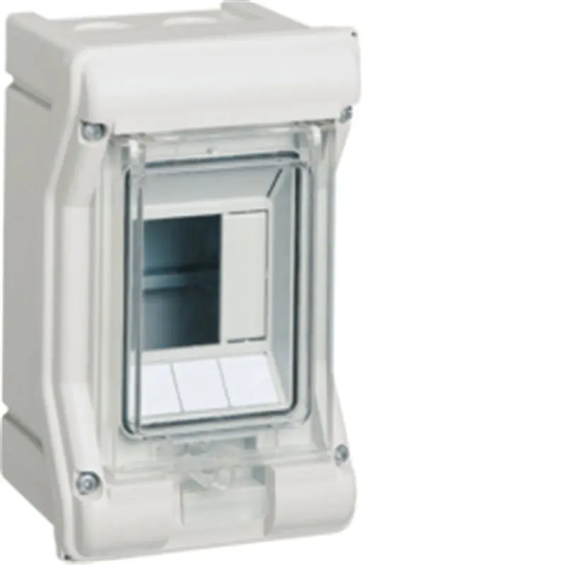 Caja hager 3 modulos estanca IP65 modelo Vector VE103SN UV resistant Precio Reducido