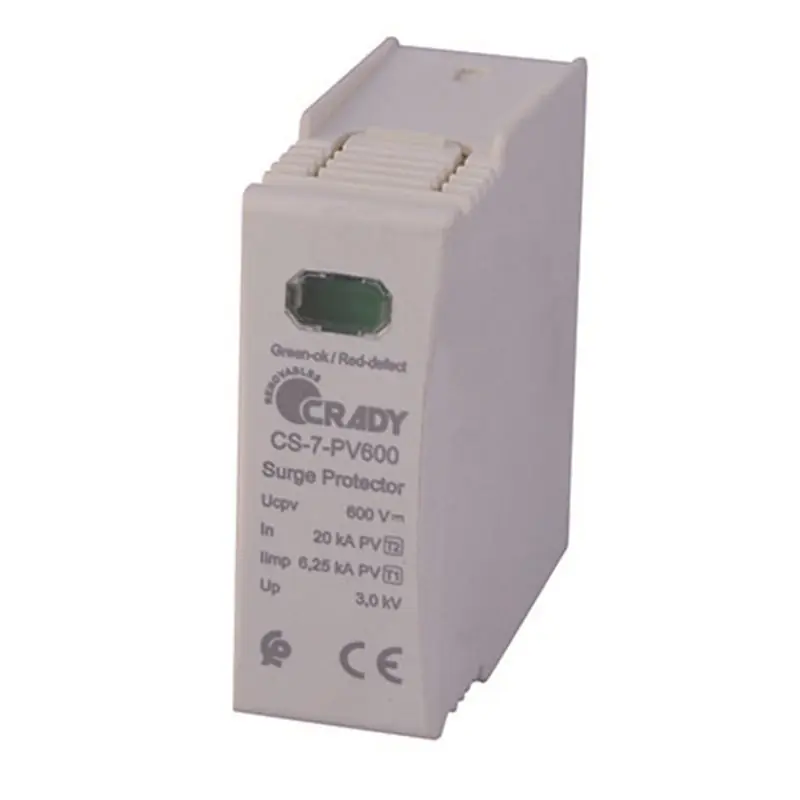 Cartucho recambio sobretensiones tipo 1+2 CS-7-PV1000/0 Crady 0700200 1000VDC Oferta Limitada