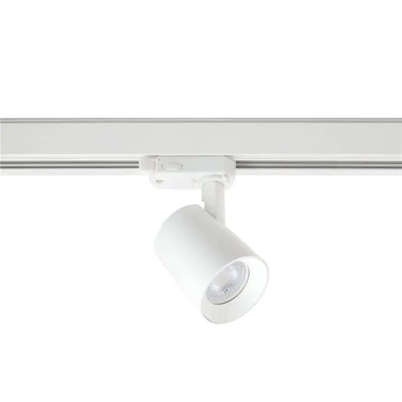 Precio De Fábrica Proyector para carril Indeluz 1021B-G21X1A-01 Ten GU10 Blanco