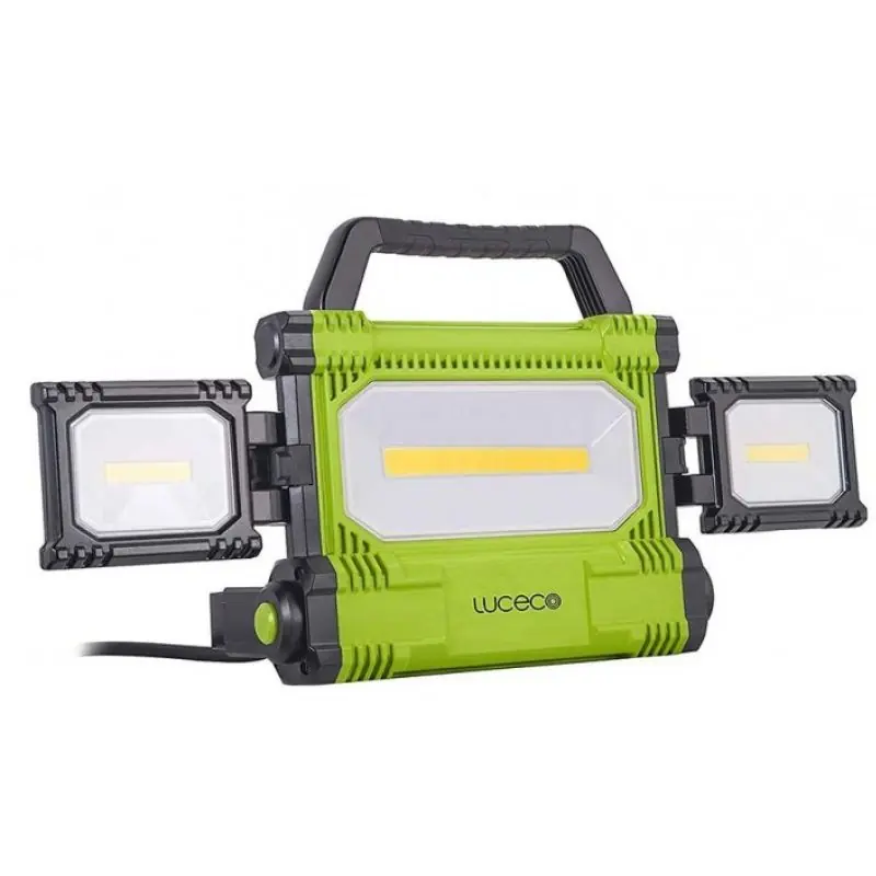 Proyector trípode Led 50W 5000Lm 5000K LUCECO LW50BG2-EU Envío Inmediato