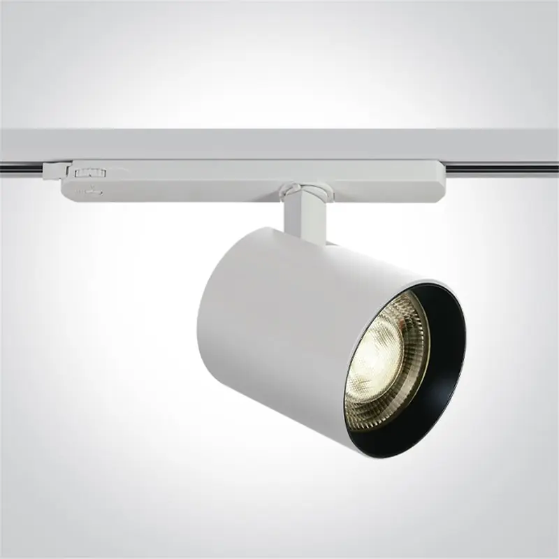 Proyector carril Cob LED ONE LIGHT 65660BTL/W/W Blanco 35w 3000K Imprescindible (Must-Have)