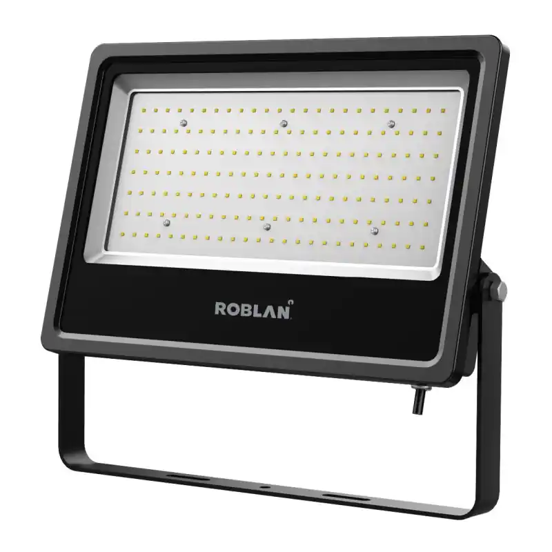 Alta Calidad Proyector Led Asimetrico 150w ROBLAN MHLX150CA 3.000ºK Negro