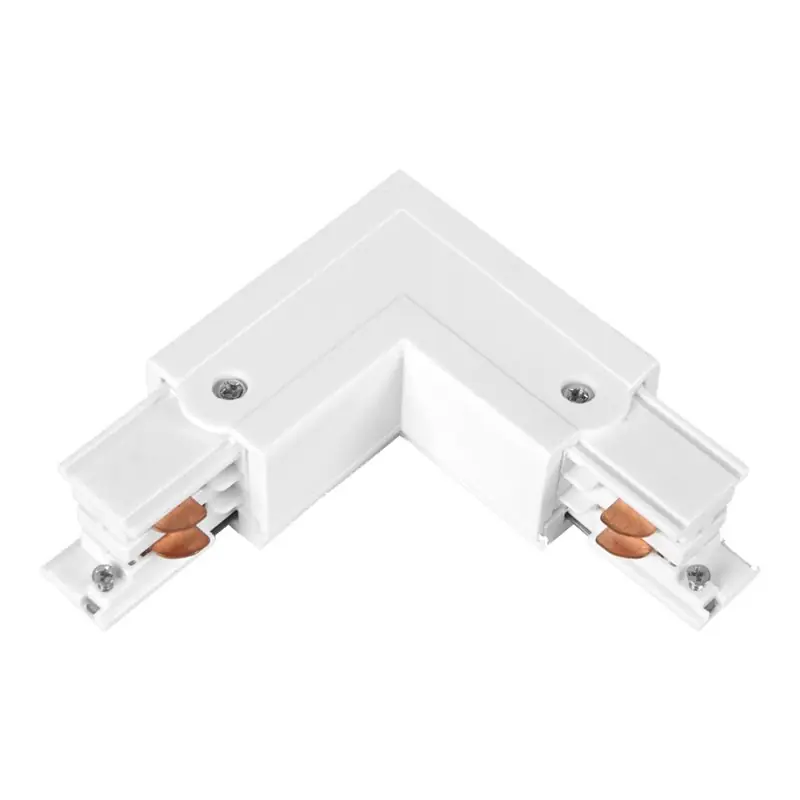 Última Oportunidad Conector de Alimentacion EU para Carril Roblan TRACKLBEU Blanco