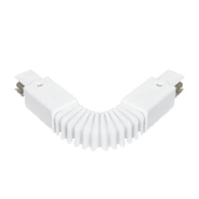Conector de Alimentacion para Carril Roblan TRACKFLEXB Blanco Entrega Rápida