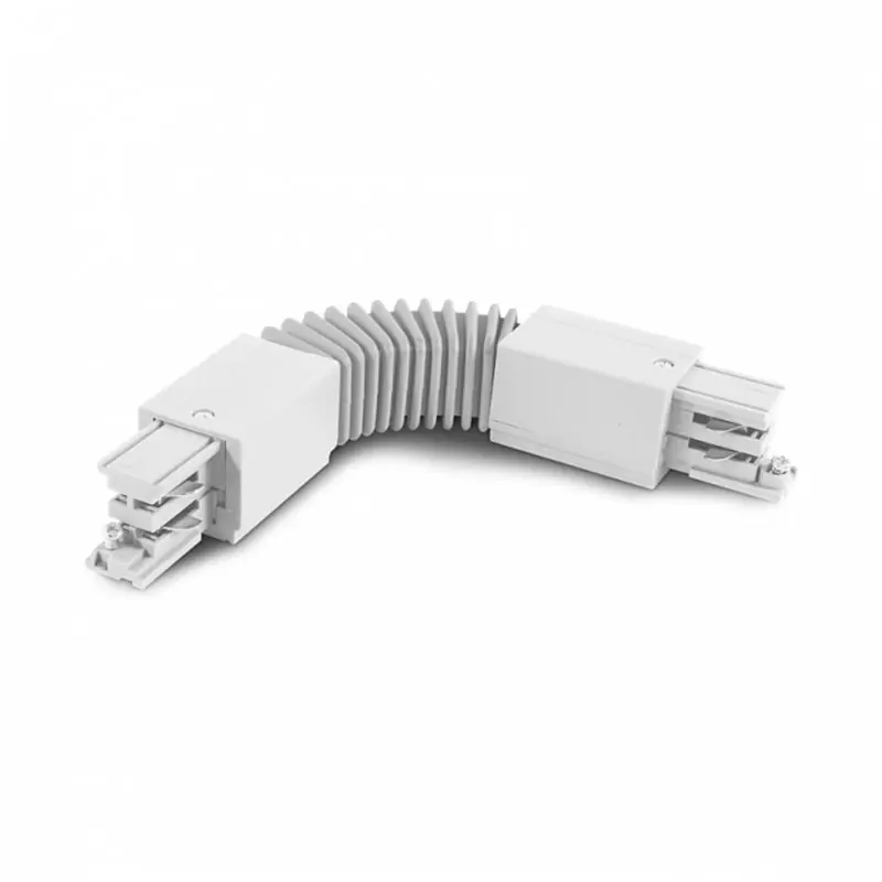 Venta Final Union flexible para carril 3F ON-OFF HOFFLIGHTS 1.5000.8117 blanco