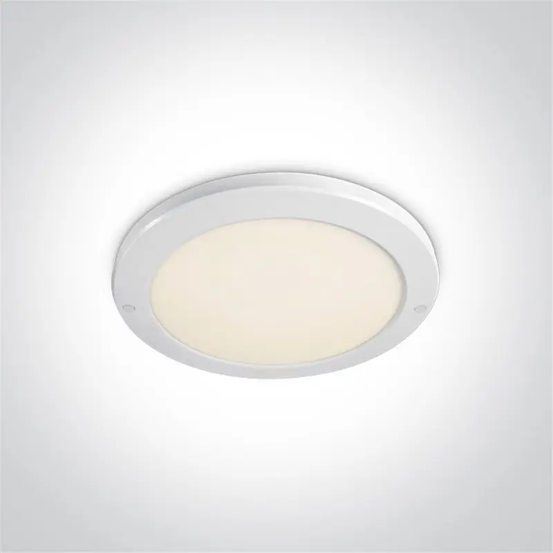 Precio Económico Plafon Led techo ONE LIGHT 62030F/W/W Blanco 30w 3000K IP40 super slim