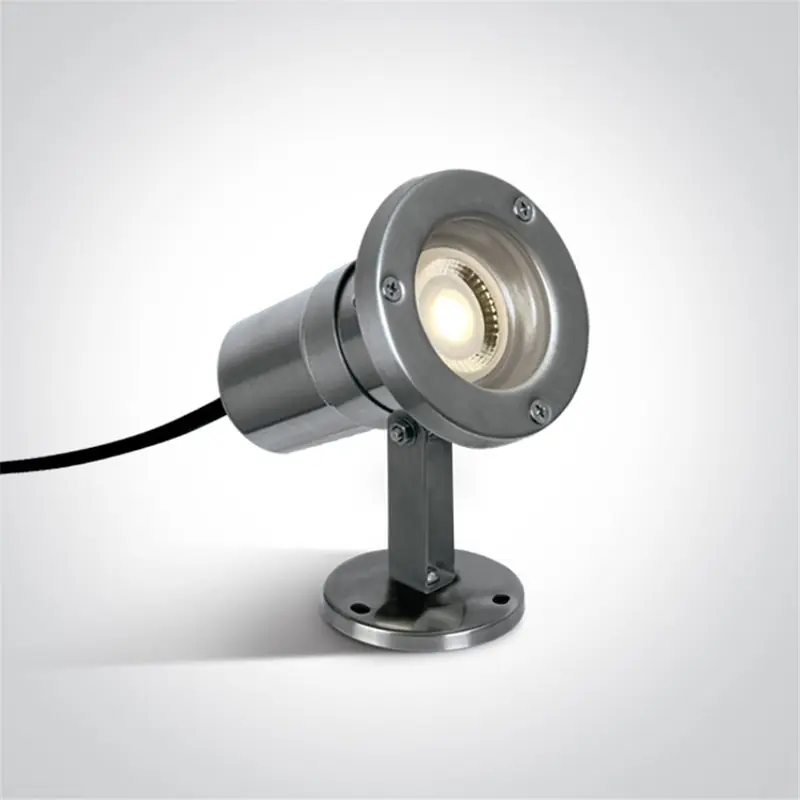 Proyector orientable exterior ONE LIGHT 7008A acero inox IP65 Promoción