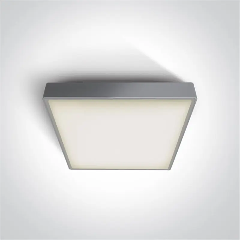 Plafon superficie ONE LIGHT 67282EA/G gris IP65 Precio Reducido