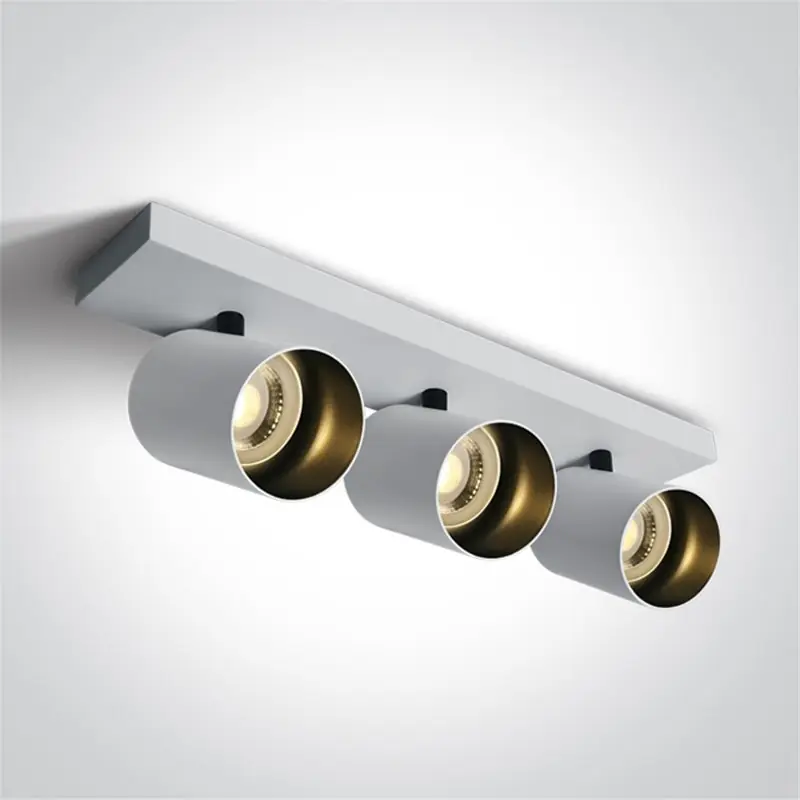 Últimas Unidades Proyector decorativo ONE LIGHT 65305N/W Blanco reflector negro IP20