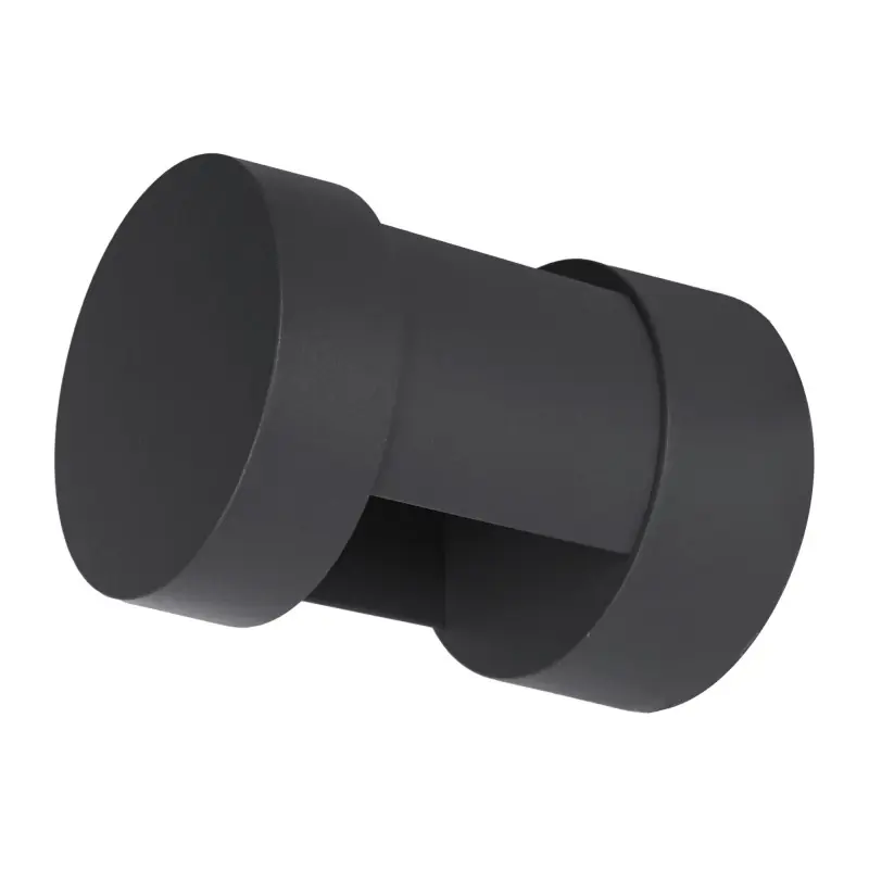 Aplique Led superficie NINA 9W 3000k Sulion 400061 Antracita Garantía De Devolución De Dinero