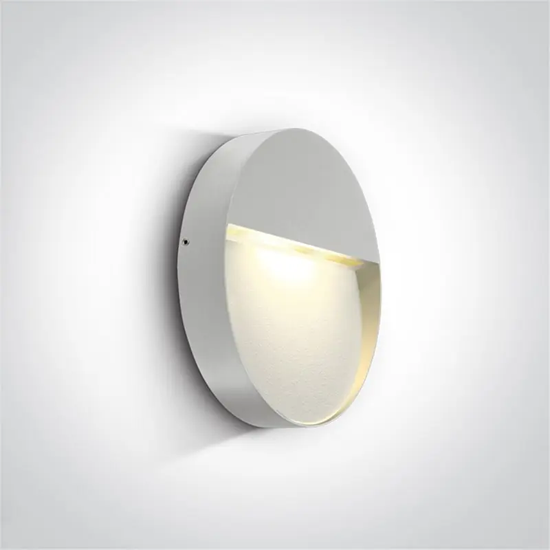 Aplique LED pared ONE LIGHT 67360/W/W blanco 9w 3000K IP54 Barato