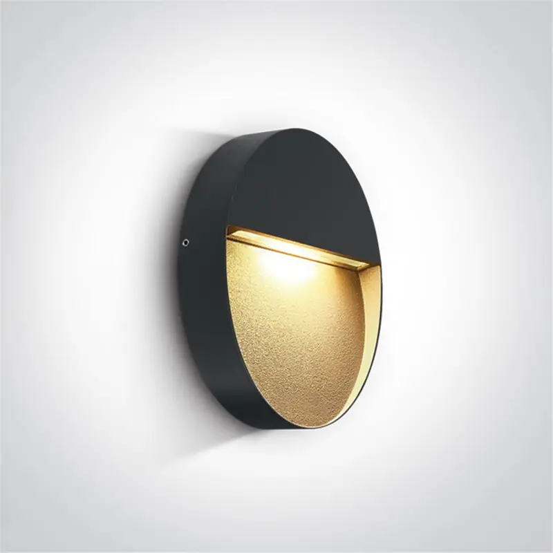 Promoción Exclusiva Aplique LED pared ONE LIGHT 67360/AN/W antracita 9w 3000K IP54
