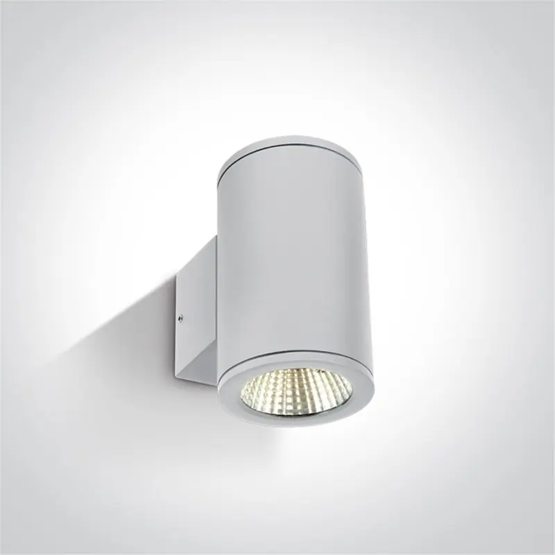Aplique LED pared ONE LIGHT 67138/W/W blanco 2x6w 3000K IP54 Alta Calidad