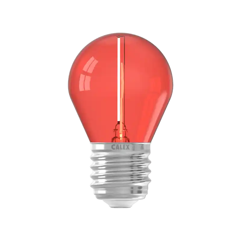 Bombilla Led CALEX 473428 E27 1W Red Novedad