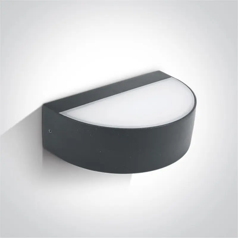 Rebajas Aplique LED pared ONE LIGHT 67362B/AN/W antracita 9w 3000K IP54