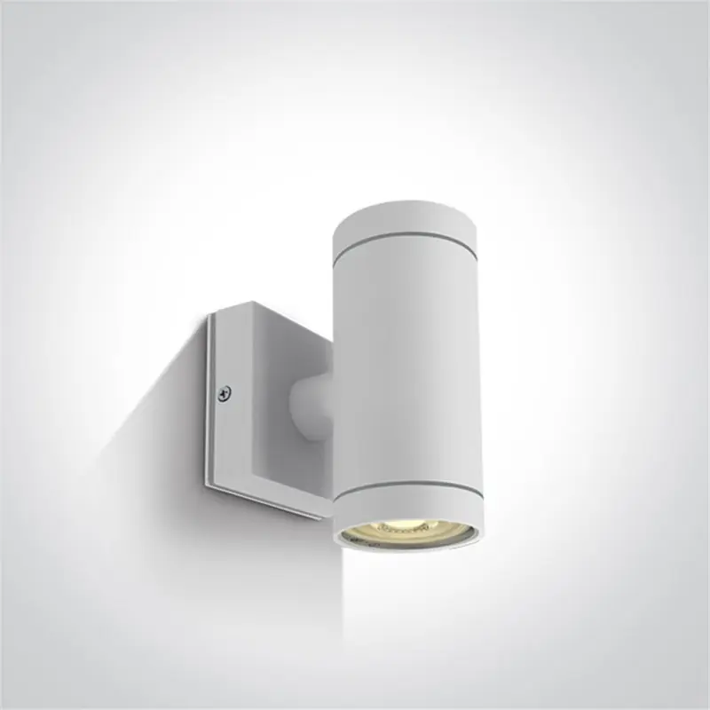 Aplique exterior pared ONE LIGHT 67130/W blanco IP54 Envío Gratis