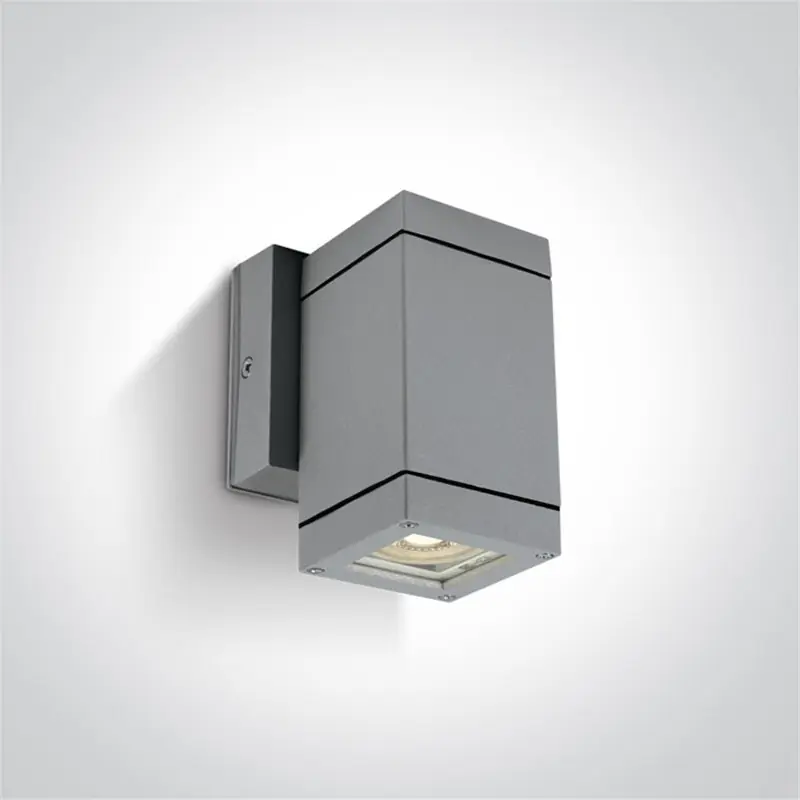Aplique exterior pared ONE LIGHT 67130F/G gris IP54 Precio De Oferta