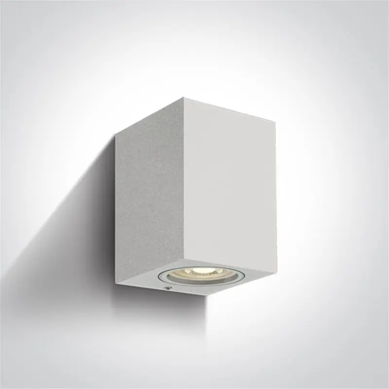 Aplique exterior pared ONE LIGHT 67426/W blanco IP65 Promoción